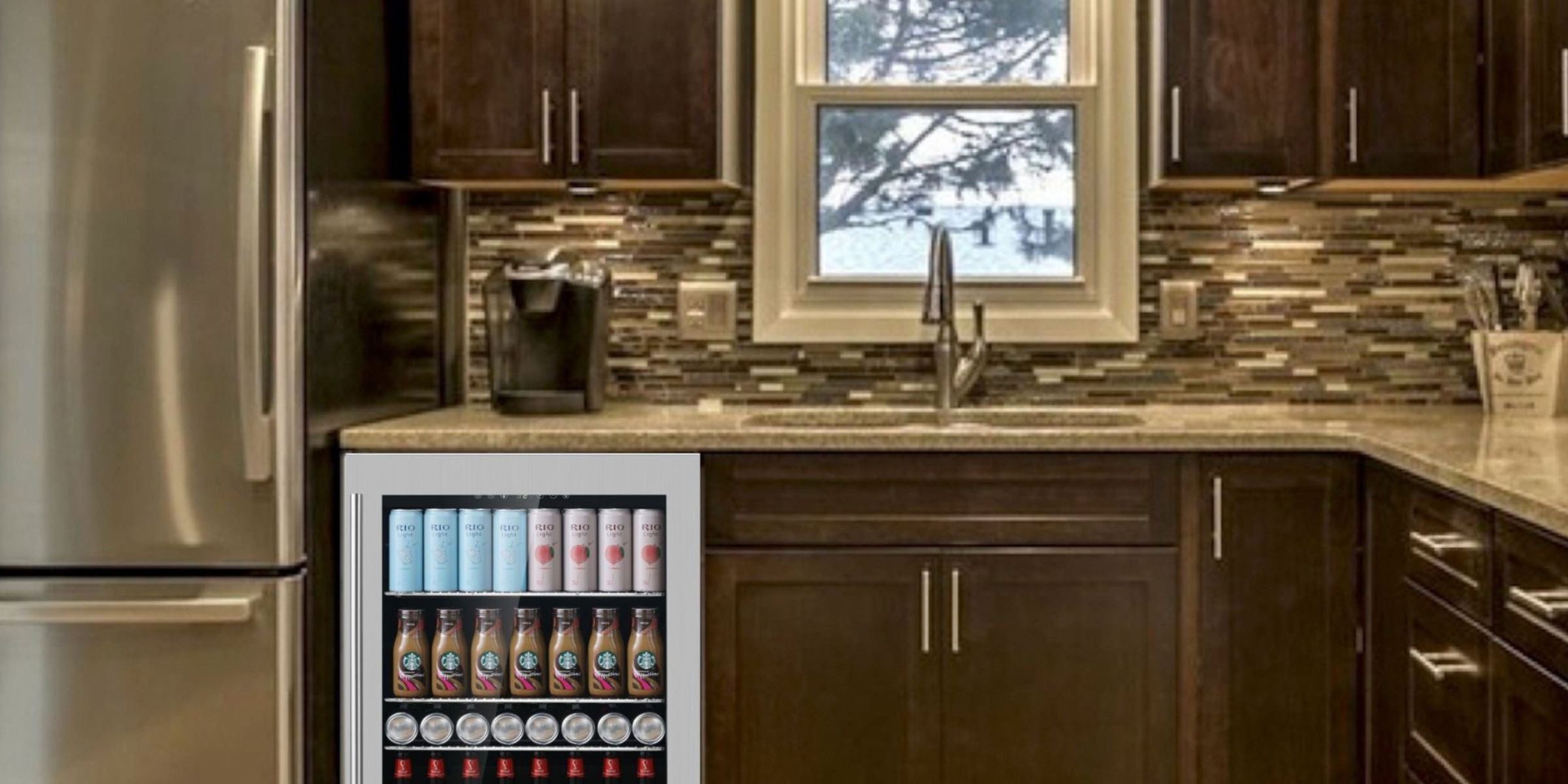 How to Set Up the Perfect Home Beverage Station with a Built-In Beverage Refrigerator