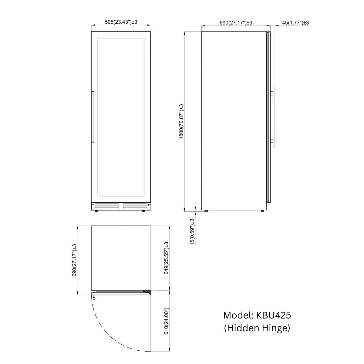 Technical dimensions diagram (primary)