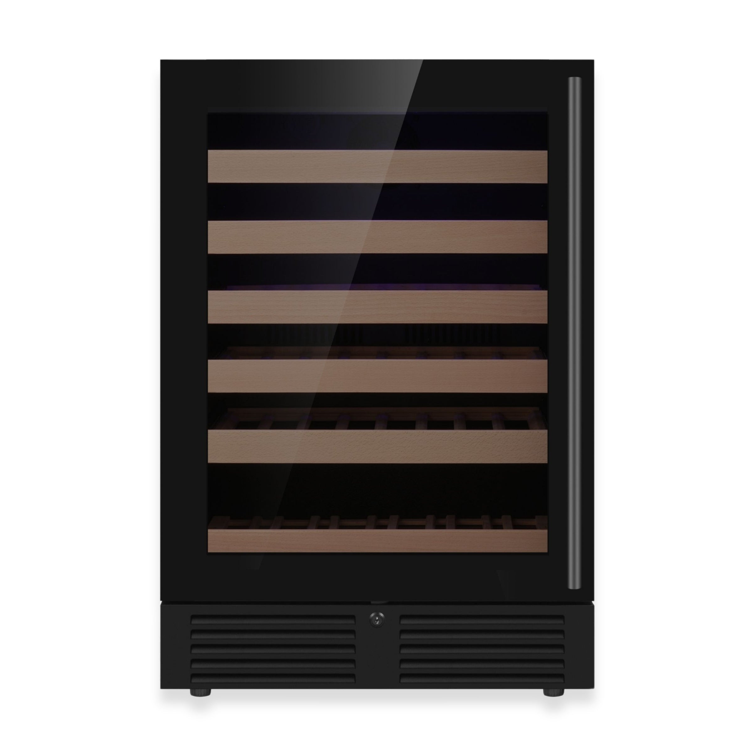 24-Inch Under-Counter Single Zone Wine Cooler with Low-E Glass Door