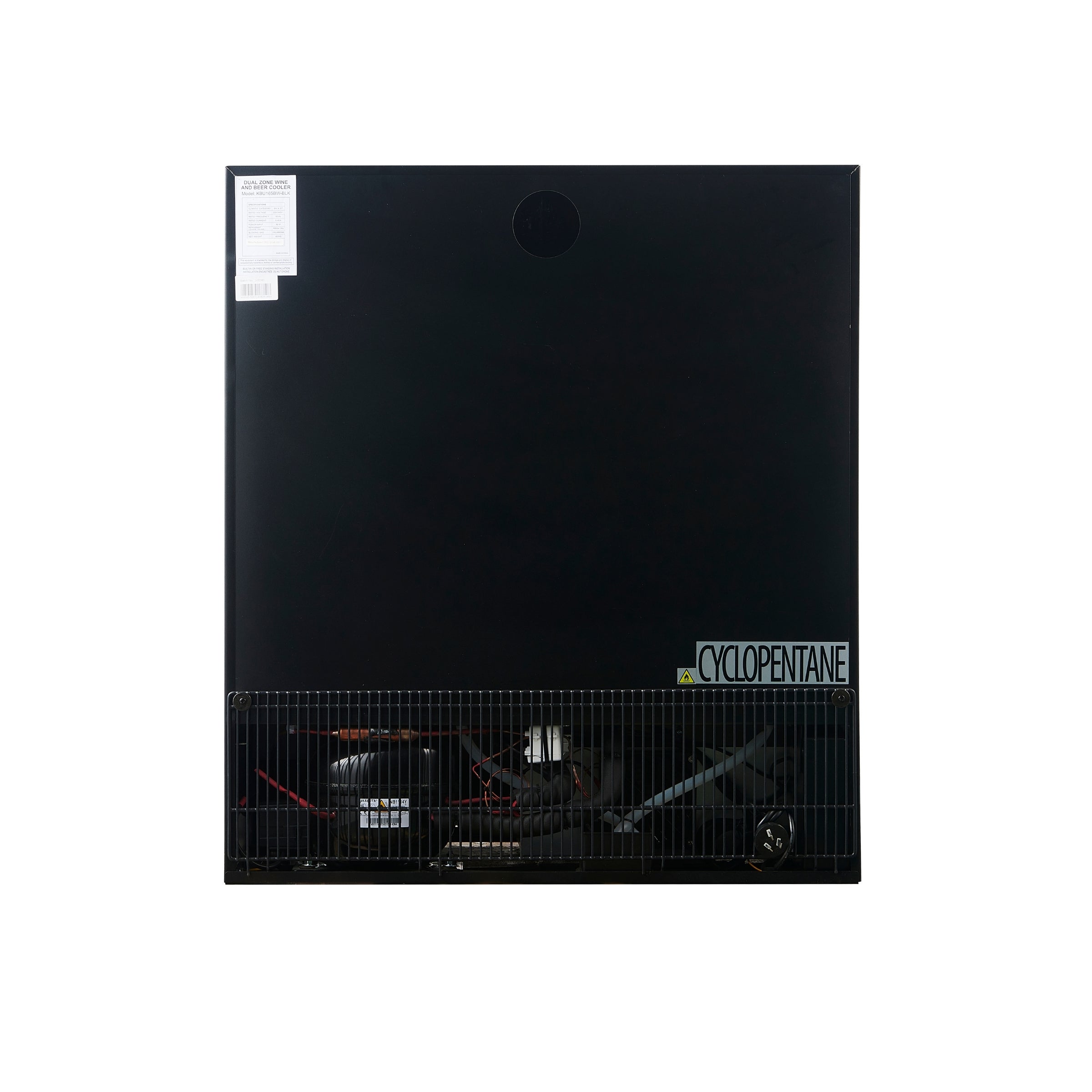 30-inch Dual Zone Wine Cooler with Low-E Glass Door