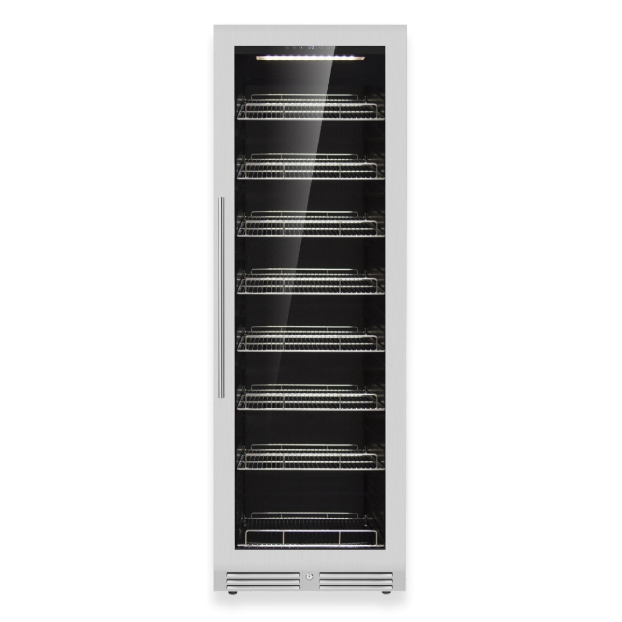 23.5-inch-wide Large Beverage Refrigerator with Low-E Glass Door