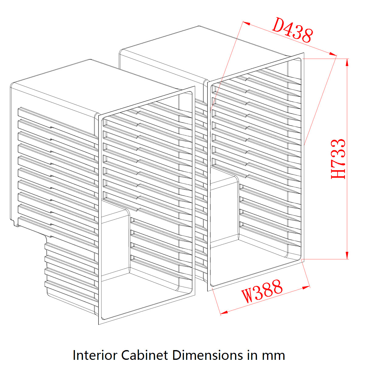 Technical dimensions diagram (secondary)