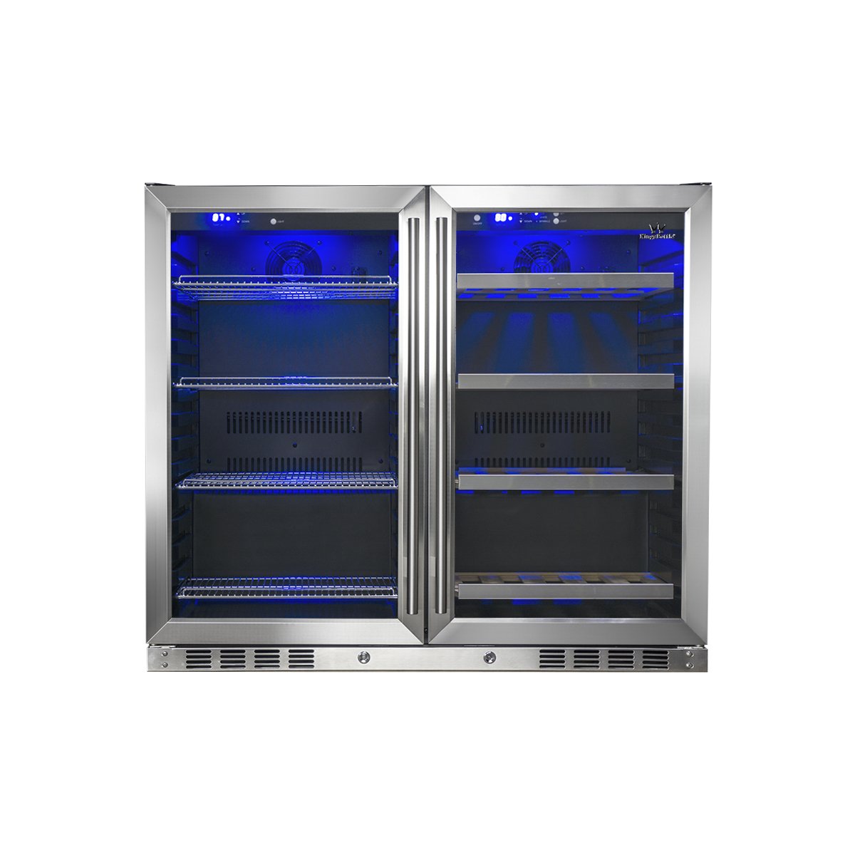 39 inch built in beer and wine fridge combo KBU28LRX