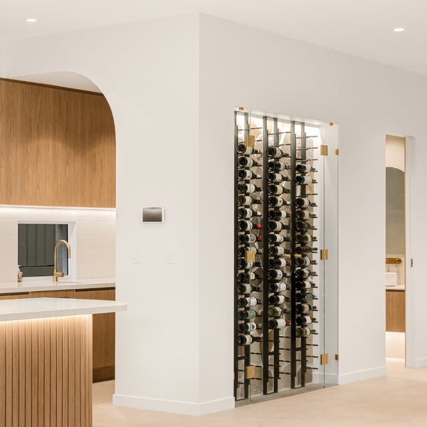 Floor-To-Ceiling Wine Rack