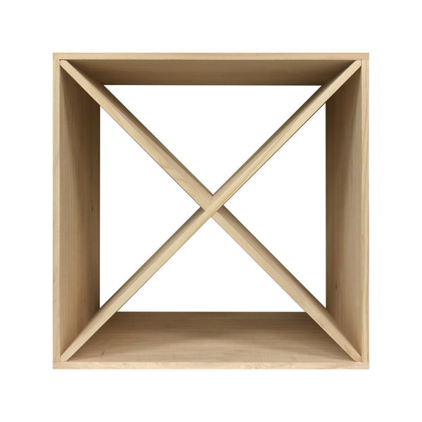 24-Bottle Cross Wine Cube