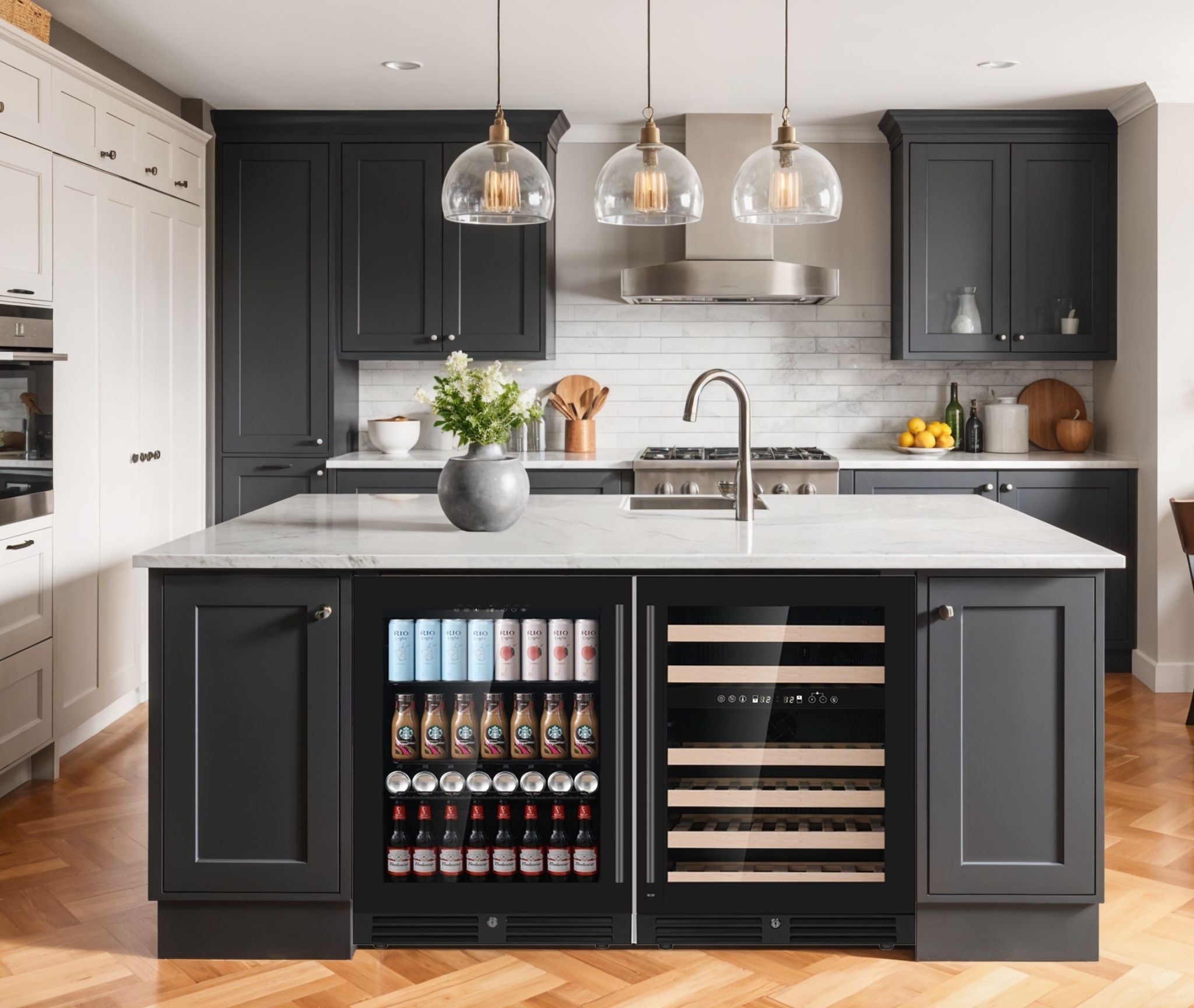 Dual Side Wine Cooler: Perfect Storage for Red and White Wines