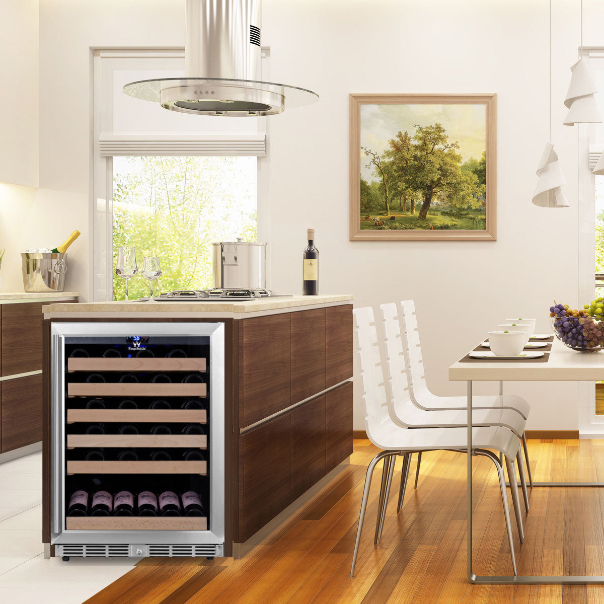 Built In Under Counter Wine Fridge from KingsBottle