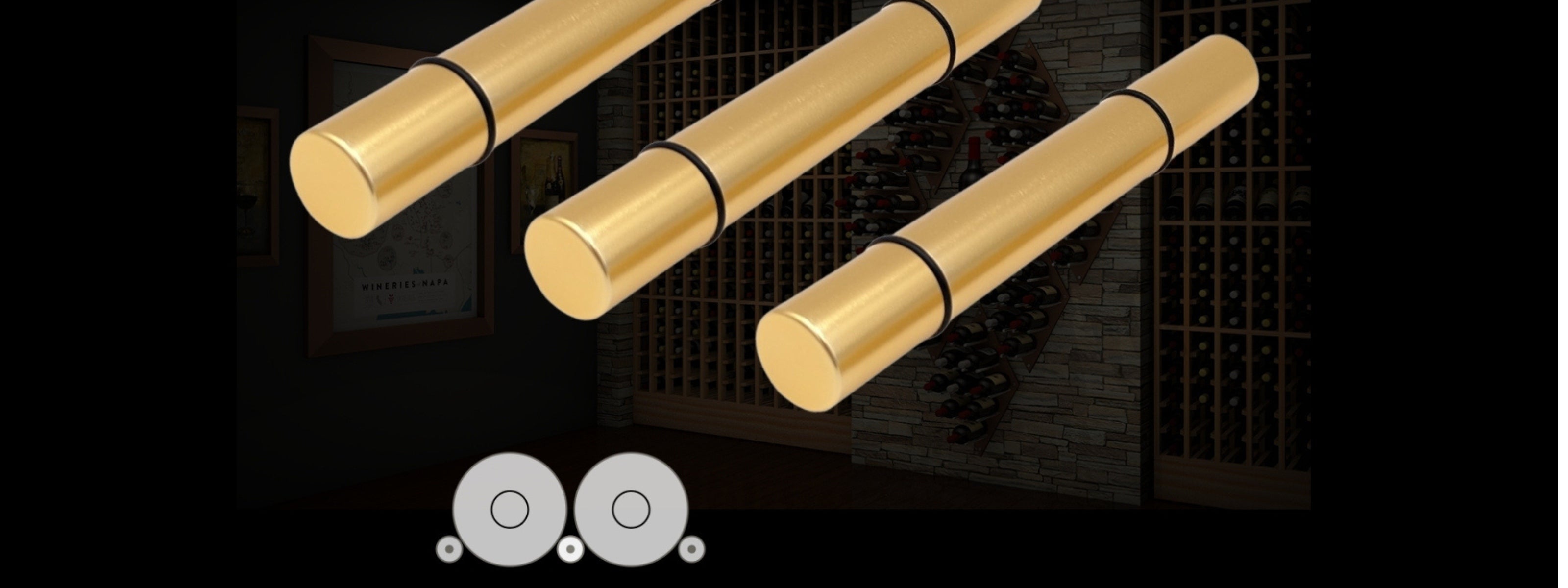 Wine Pegs | Modern & Space-Saving Wine Storage - KingsBottle