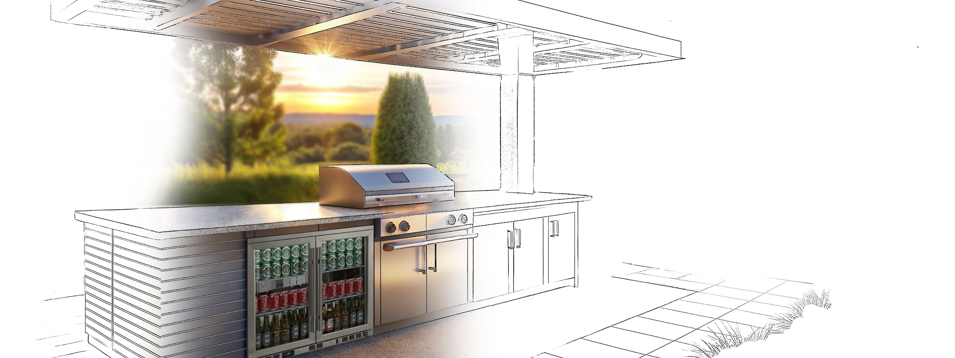 Outdoor Refrigerators | Durable & Stylish Beverage Cooling - KingsBottle