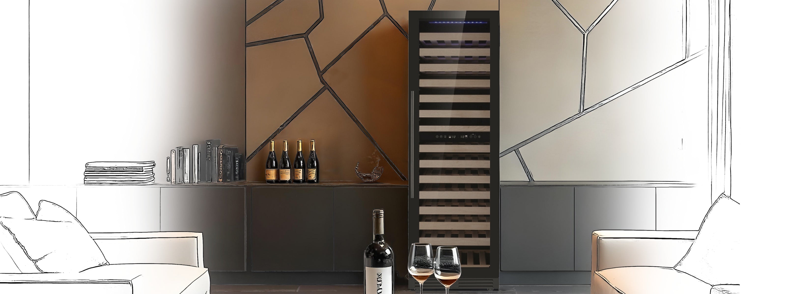 Upright Wine Coolers | Spacious Wine Storage Solutions - KingsBottle