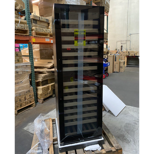 Refurbished Upright Low-E Glass Door Dual Zone Large Wine Cooler