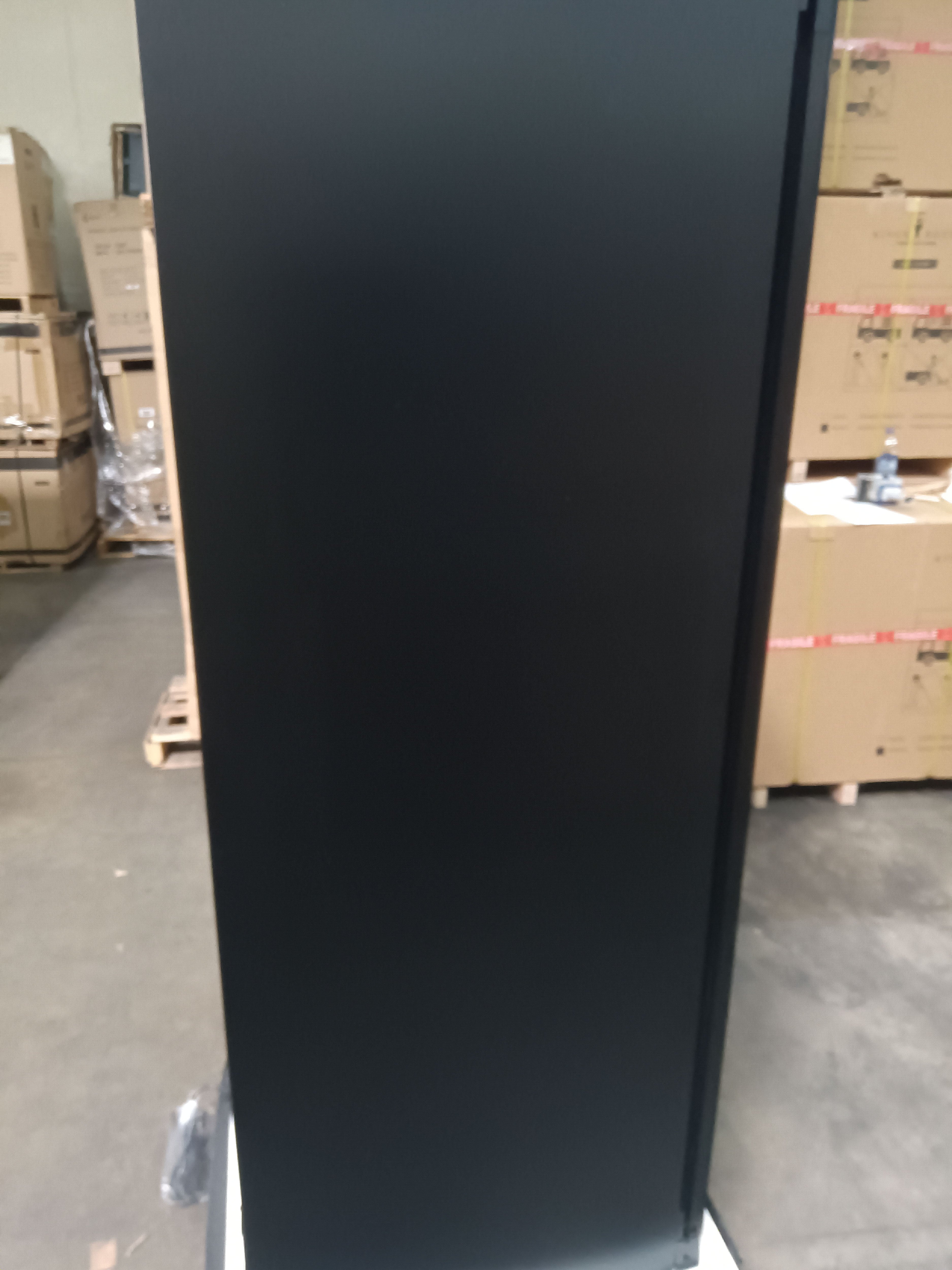 Refurbished - Large Beverage Refrigerator With Low-E Glass Door - Black Door