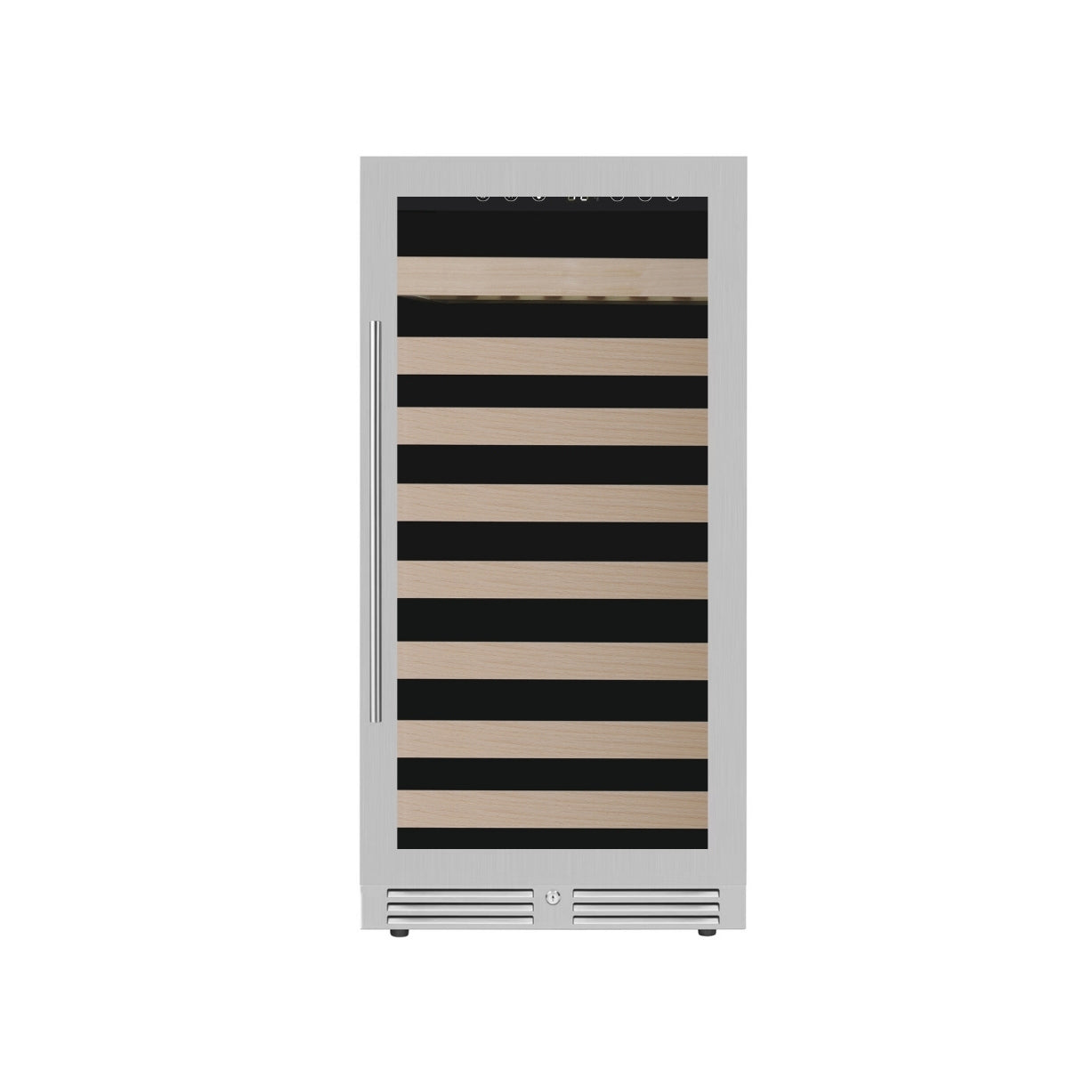 47-Inch Height Single Zone Wine Cooler with Low-E Glass Door