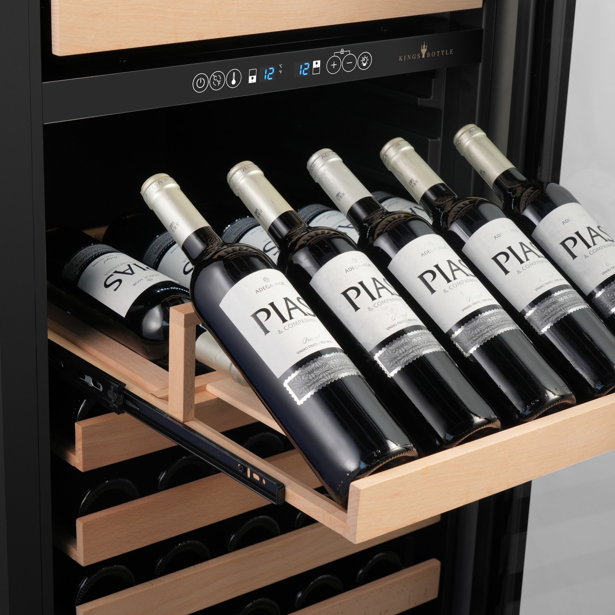 47 Inch Upright Dual-Zone Wine & Beverage Center | KingsBottle