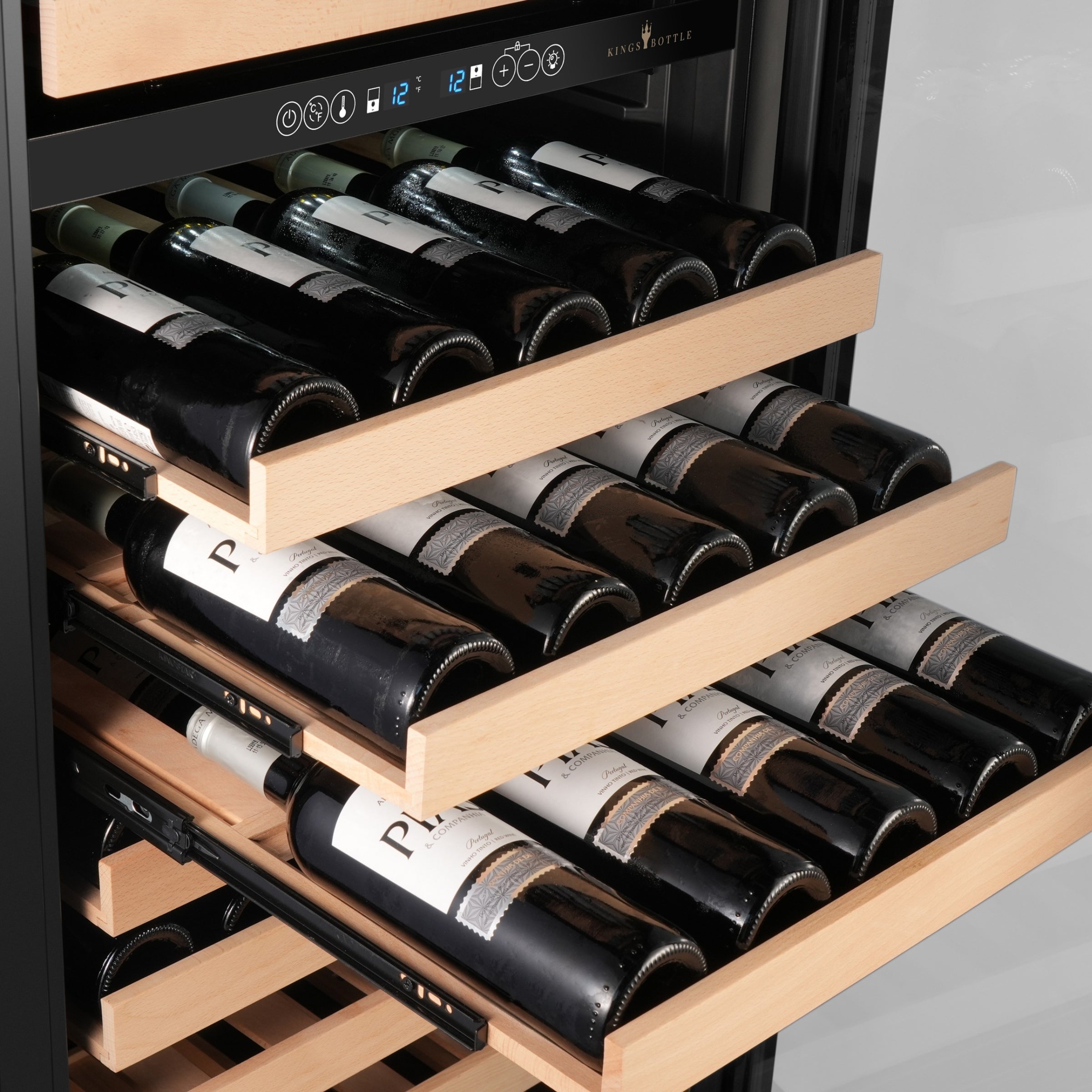47-Inch Tall Dual Zone Wine and Beverage Hybrid  Center