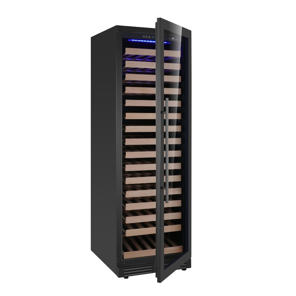Upright Single Zone Large Wine Cooler With Low-E Glass Door