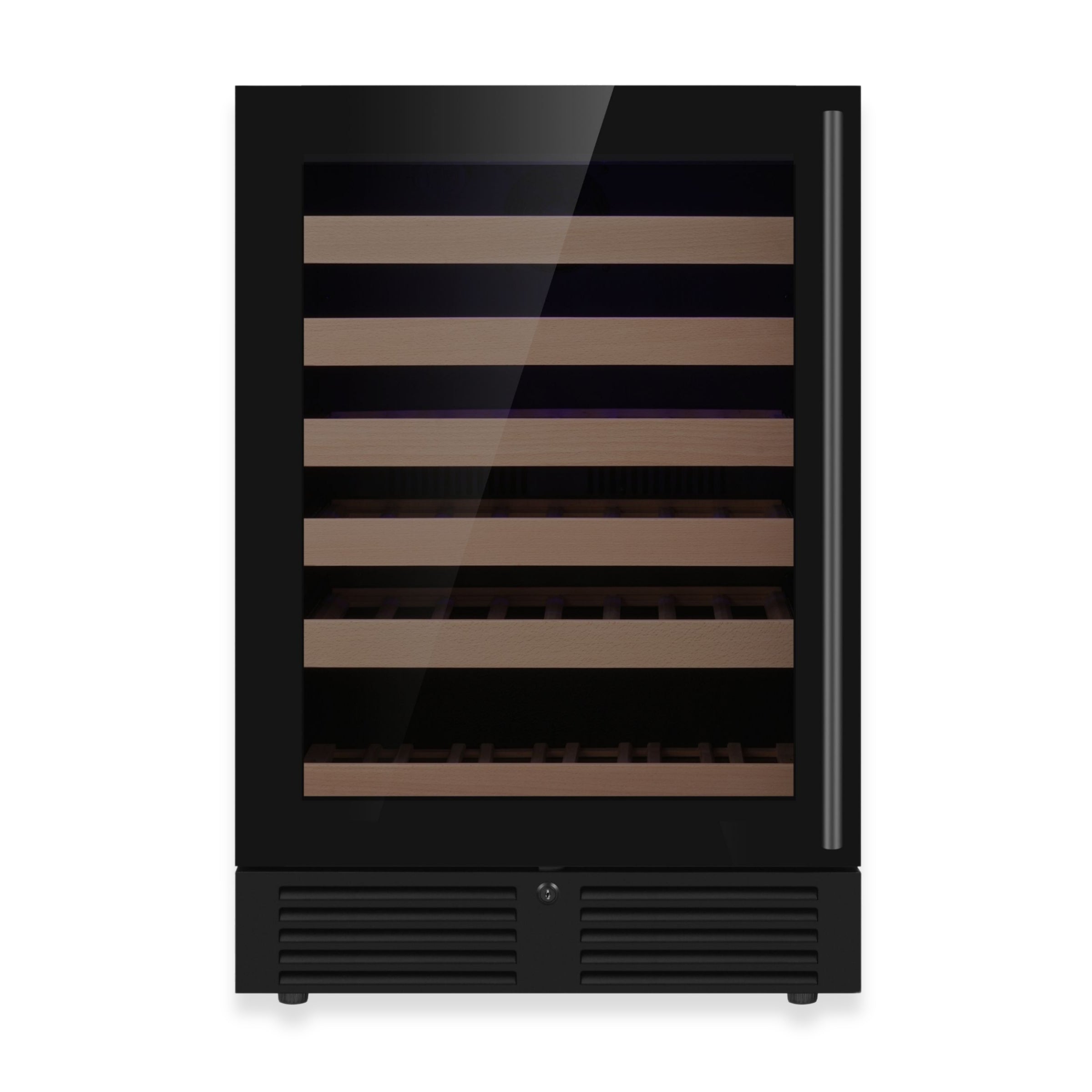 24-Inch Under-Counter Dual Zone Wine Cooler with Low-E Glass Door