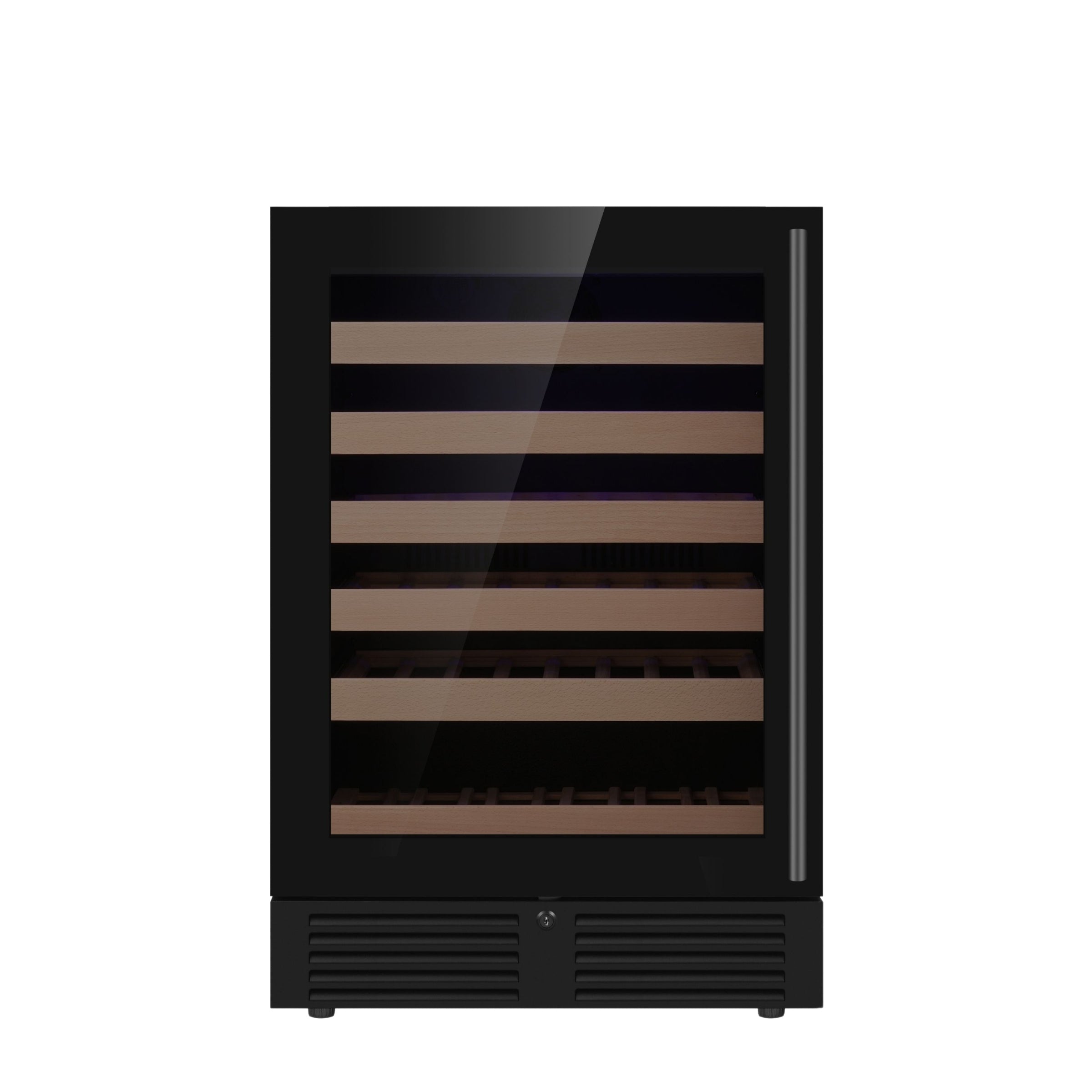 24-Inch Under-Counter Single Zone Wine Cooler with Low-E Glass Door