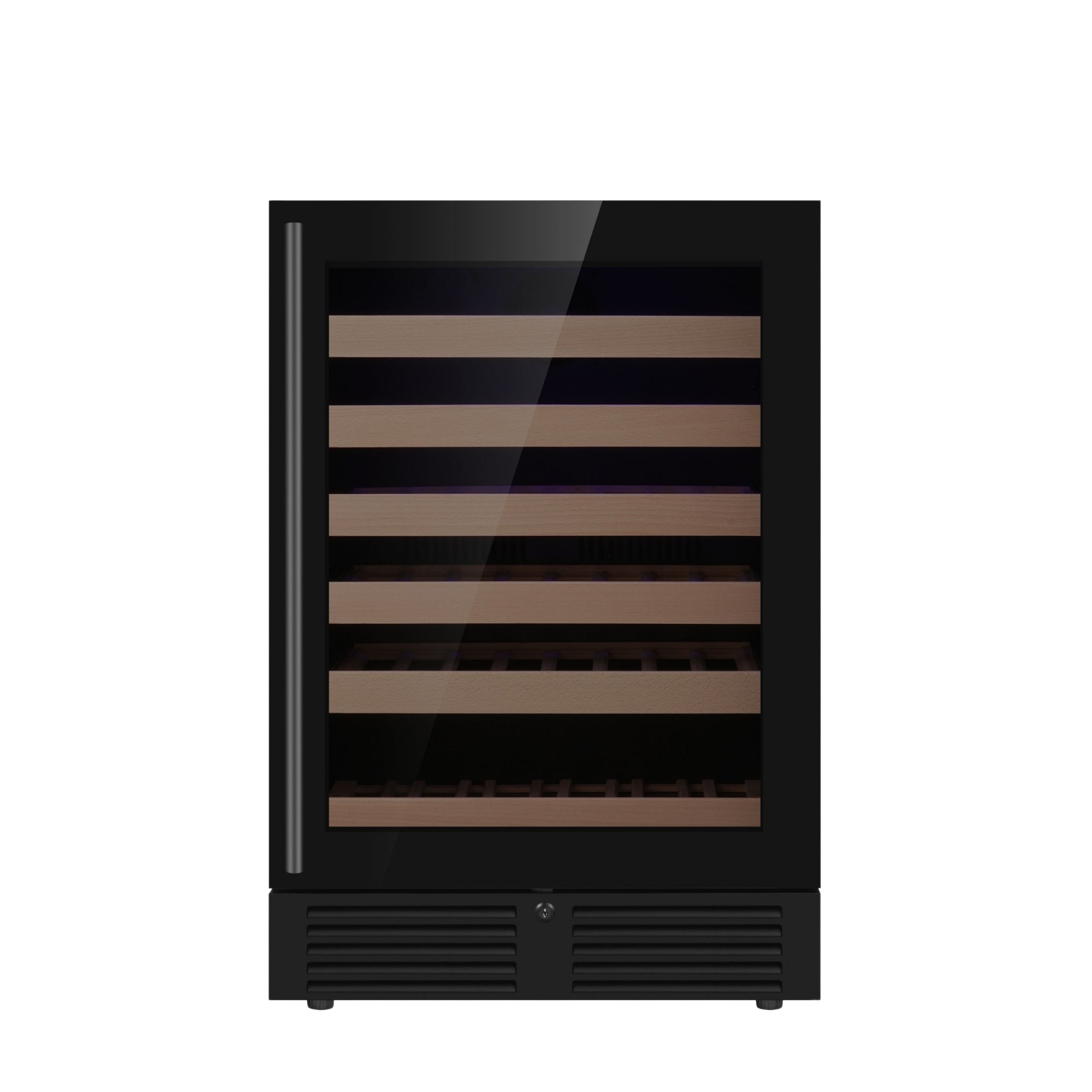 24-Inch Under-Counter Single Zone Wine Cooler with Low-E Glass Door