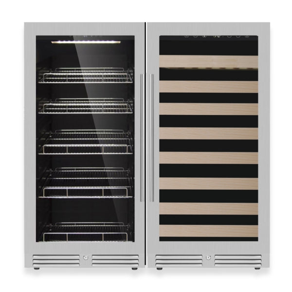 47-Inch Upright Dual-Zone Wine & Beverage Center