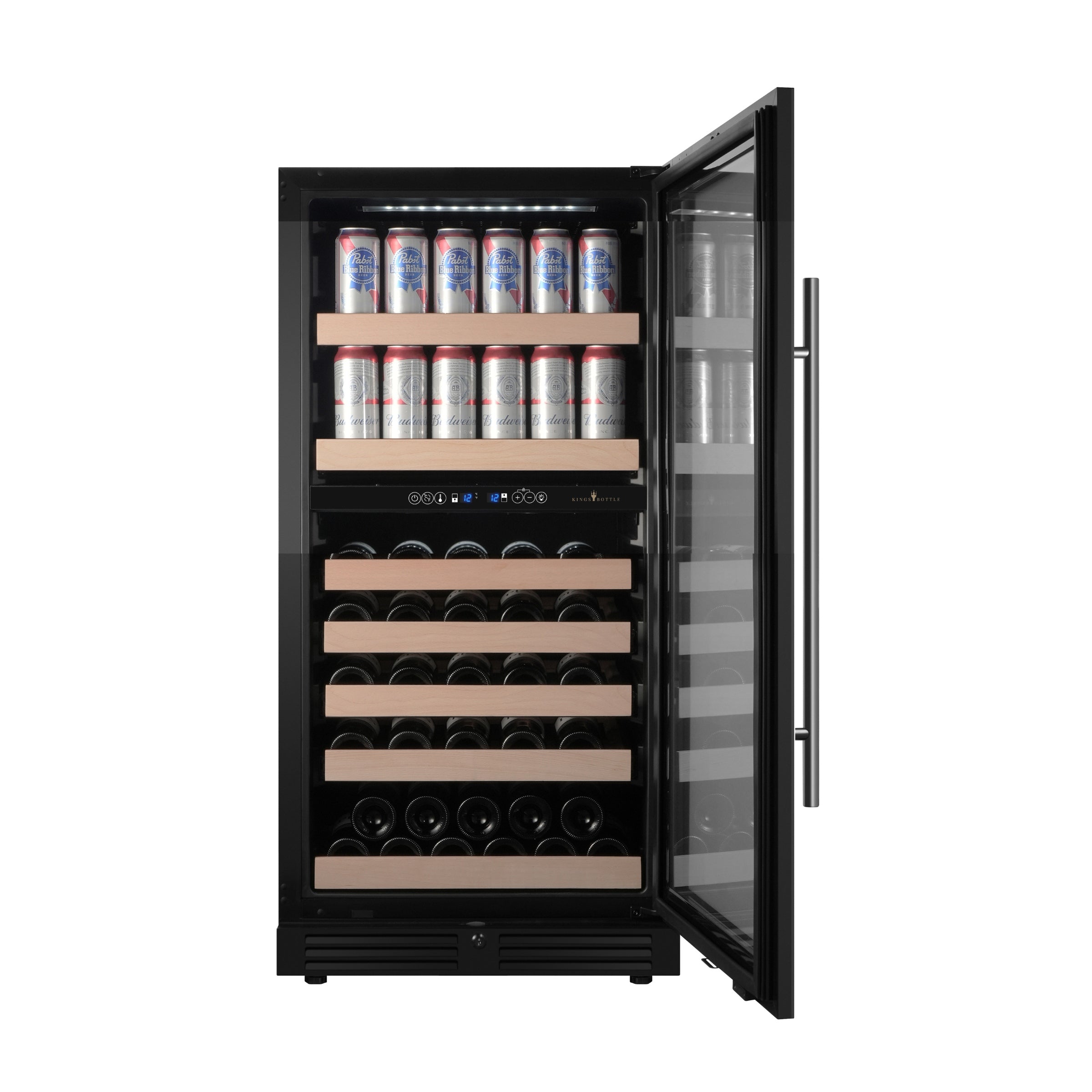 47-Inch Tall Dual Zone Wine and Beverage Hybrid  Center
