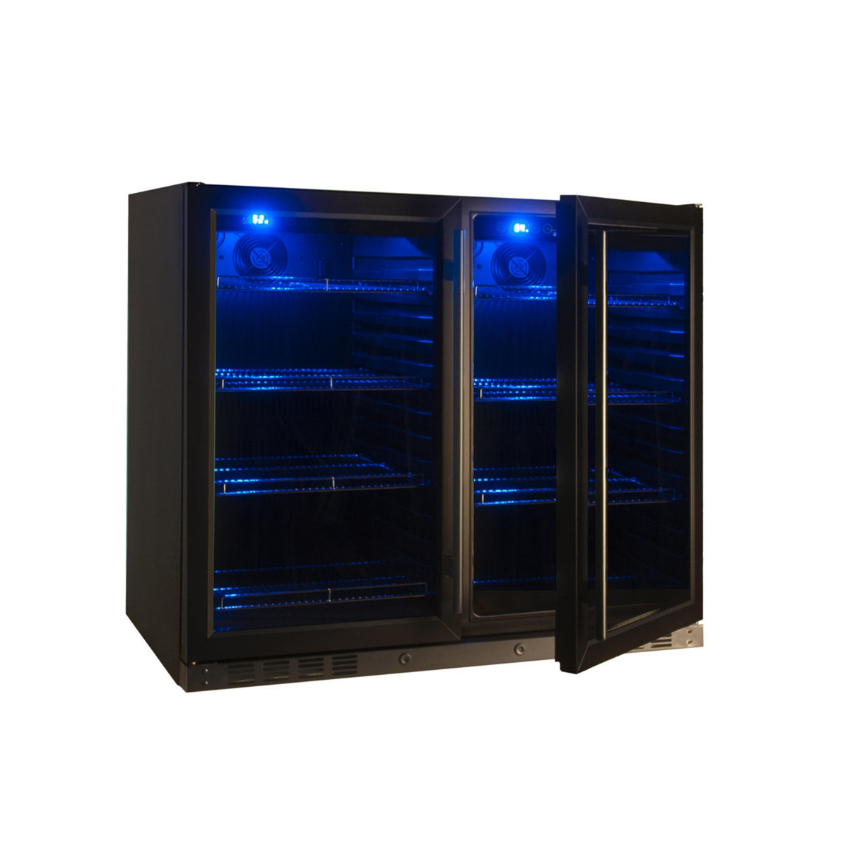 39-inch-wide Dual-Zone Beverage Cooler