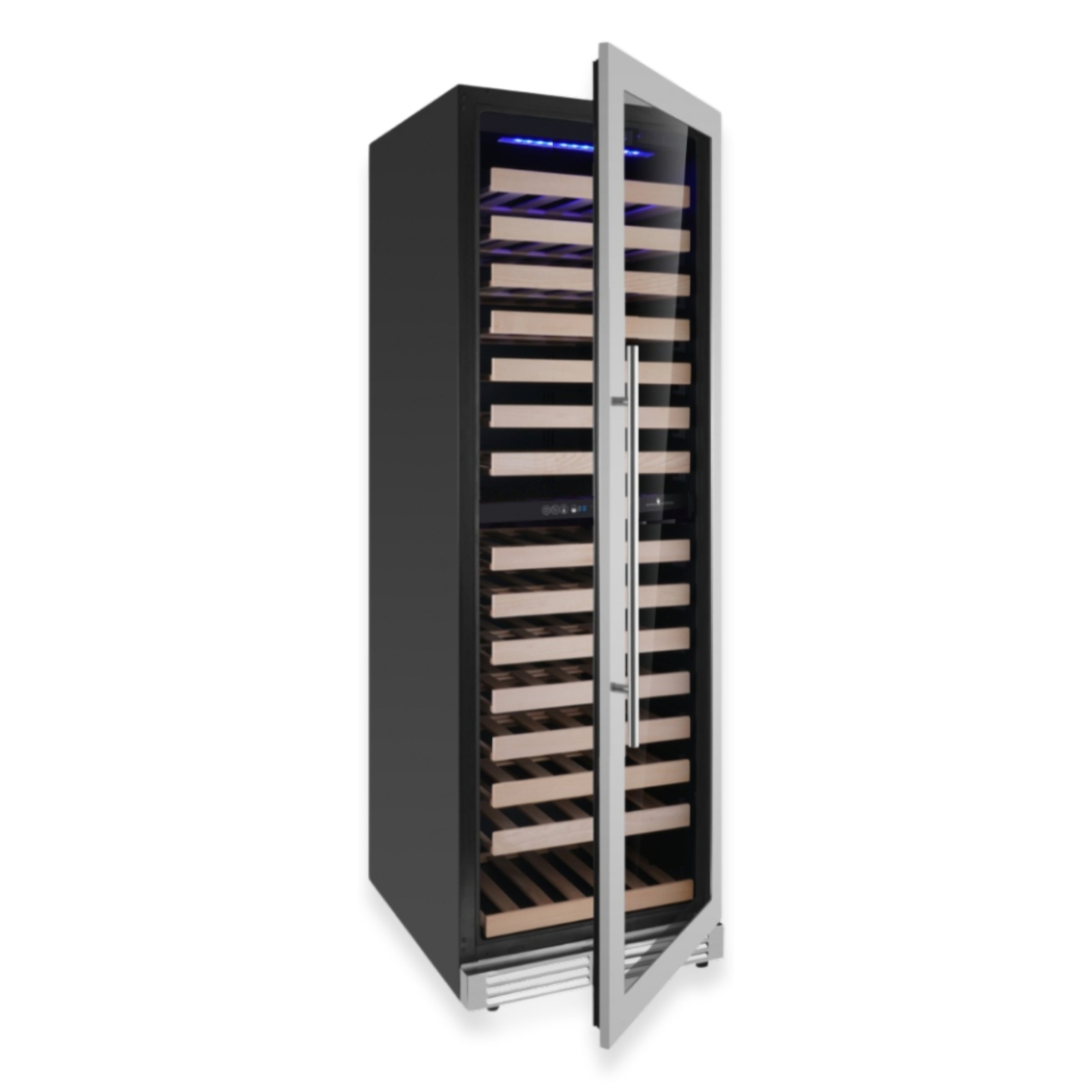 Tall Dual Zone Upright Wine Cooler | Low-E Glass & Silent Cooling