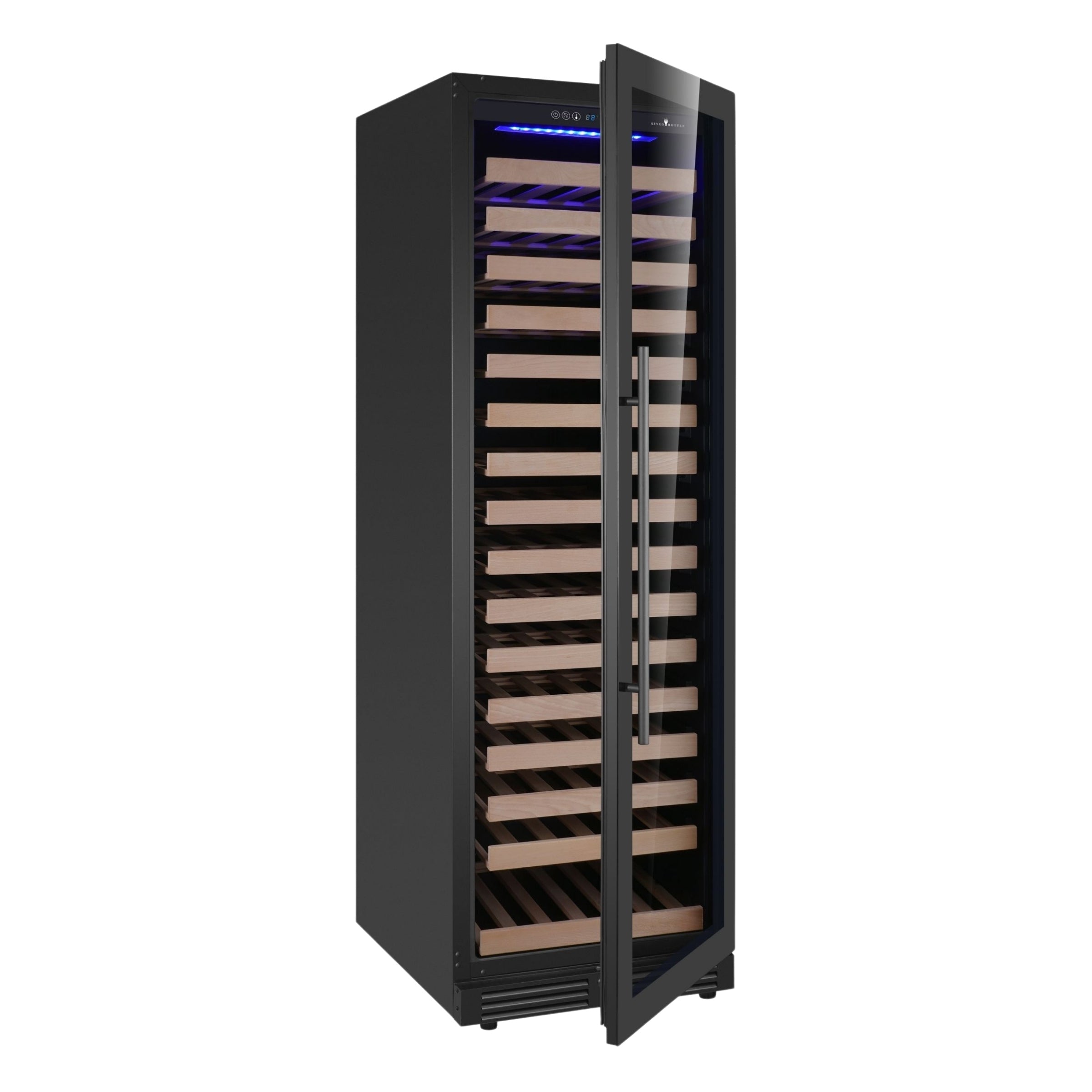 Upright Single Zone Large Wine Cooler With Low-E Glass Door