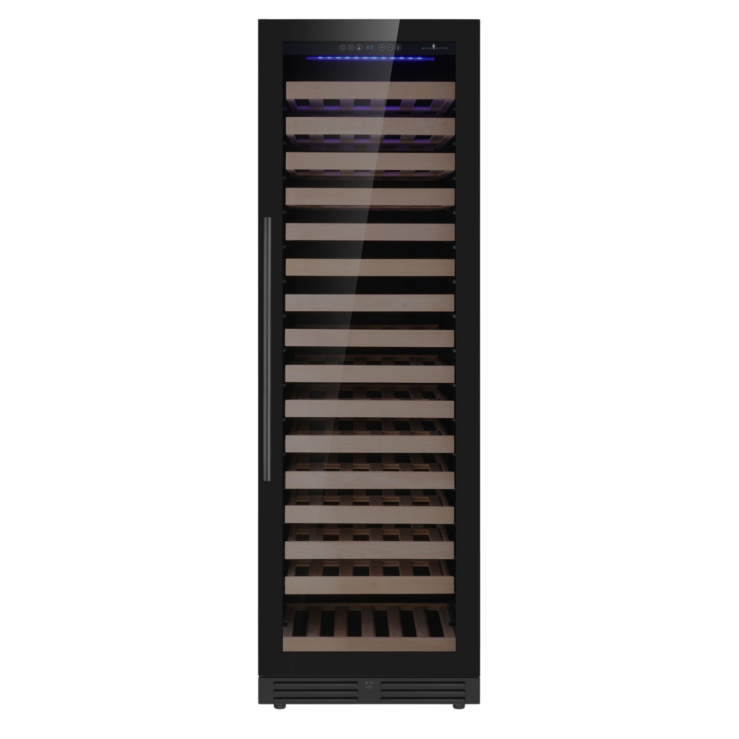 Upright Single Zone Large Wine Cooler With Low-E Glass Door