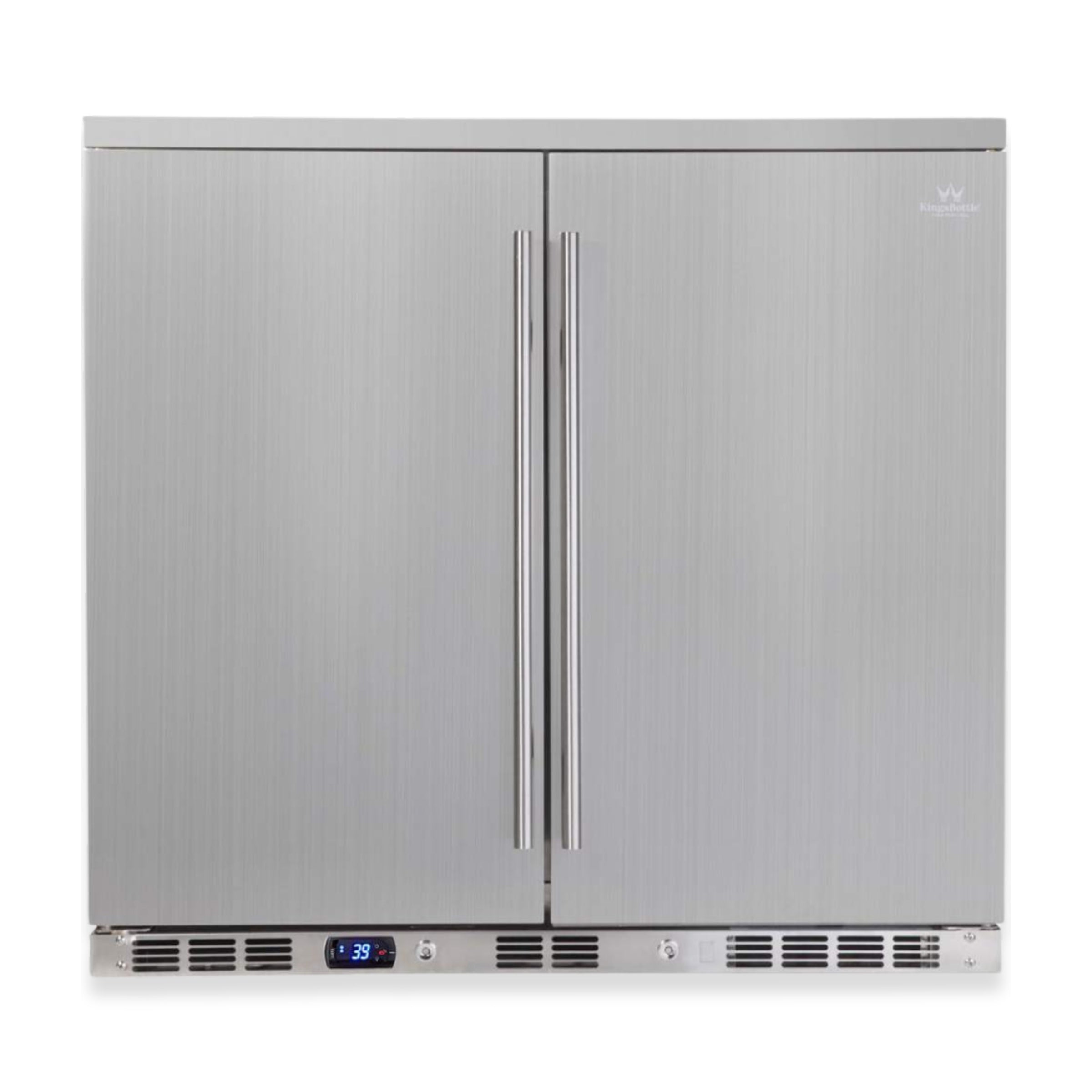 36 Inch Outdoor Beverage Refrigerator 2 Door For Home