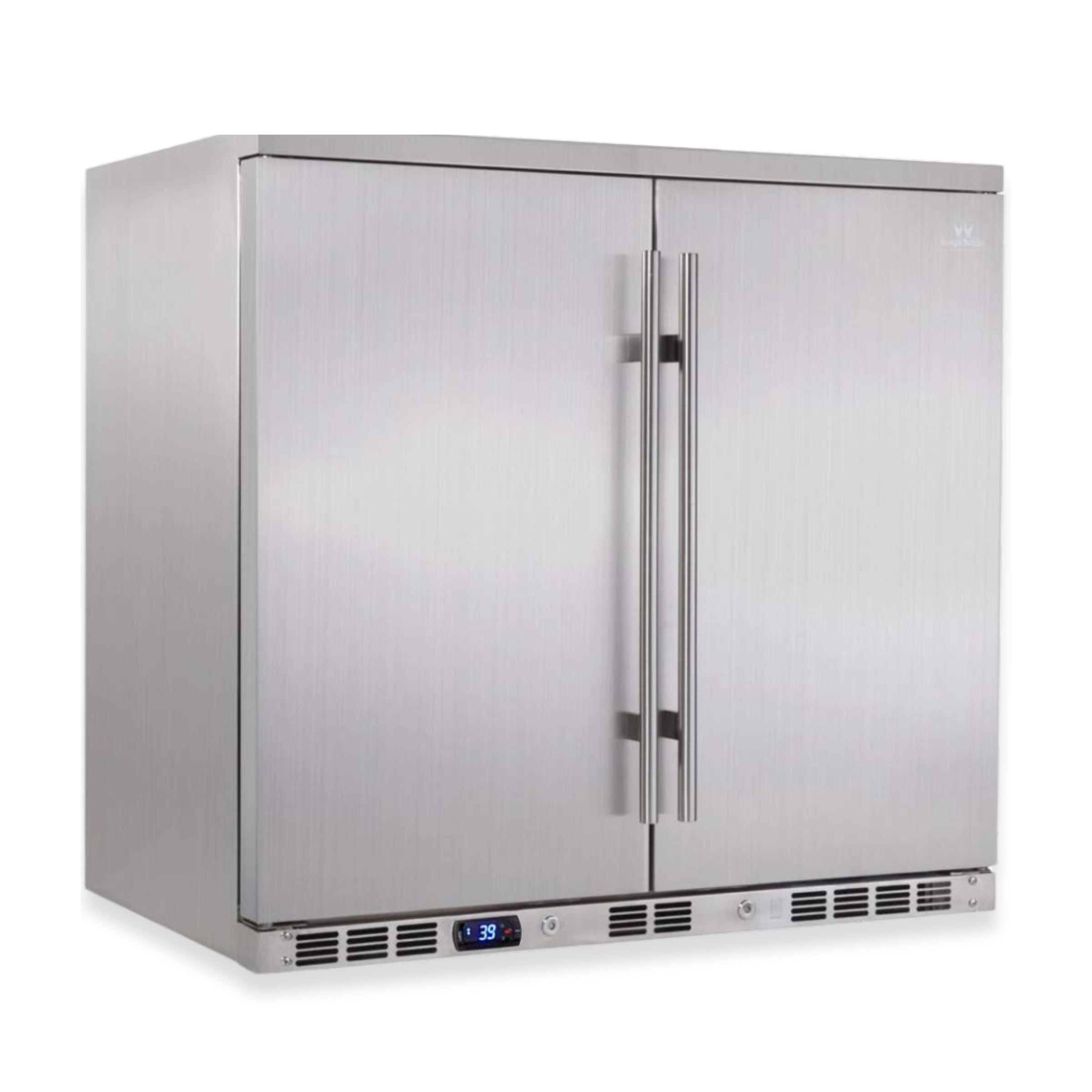 36 Inch Outdoor Beverage Refrigerator 2 Door For Home