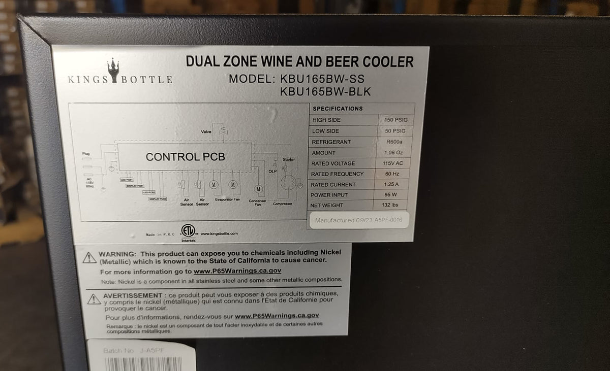 Refurbished - 30-Inch Dual-Zone Wine & Beverage Center