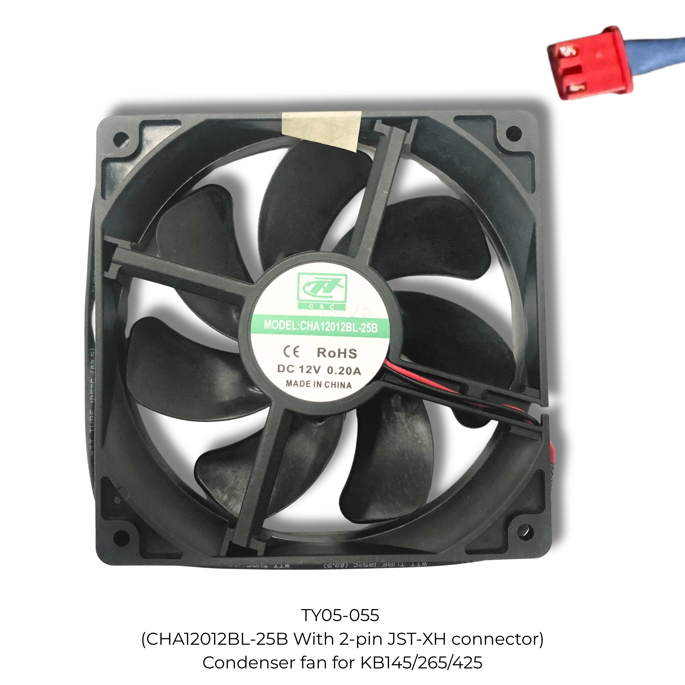 DC Fan For KBU145 | KBU265 | KBU425 Refrigerators