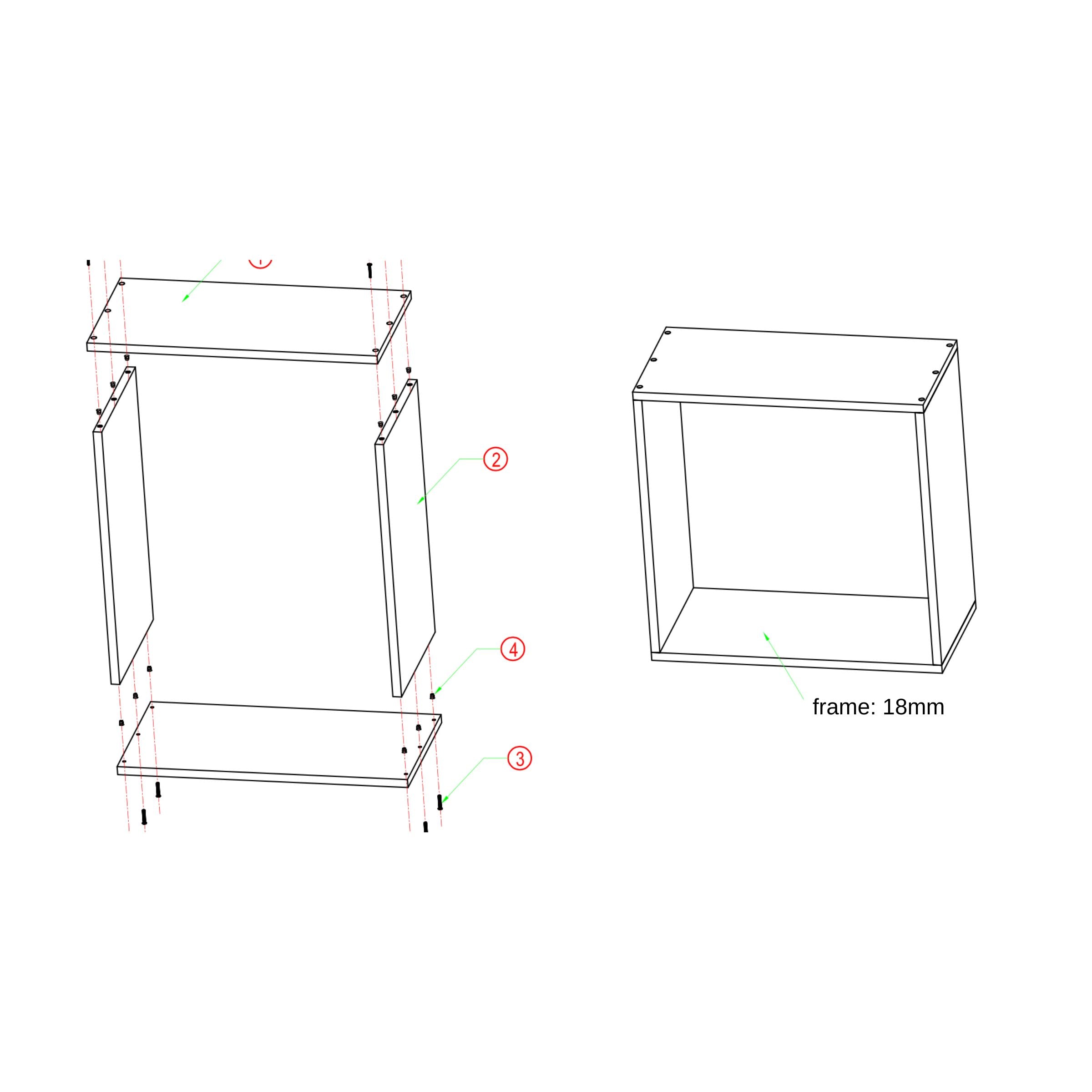 Technical dimensions diagram (primary)