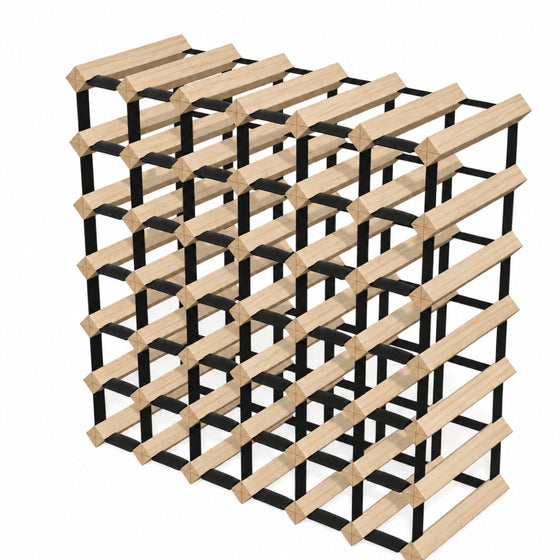 42-Bottle Timber Wine Rack | 6×6 Configuration