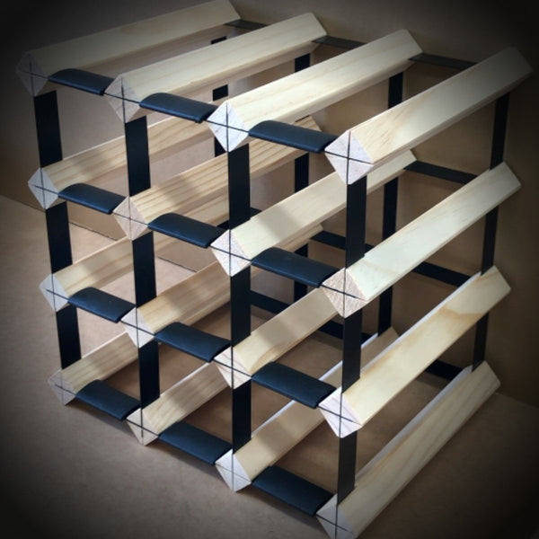 Classic Timber Wine Rack | 12 to 130 Bottles