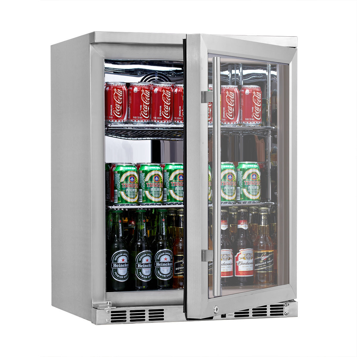 Mini Fridge 18 Litre/30 Cans, Small Drink Fridge with Cooler