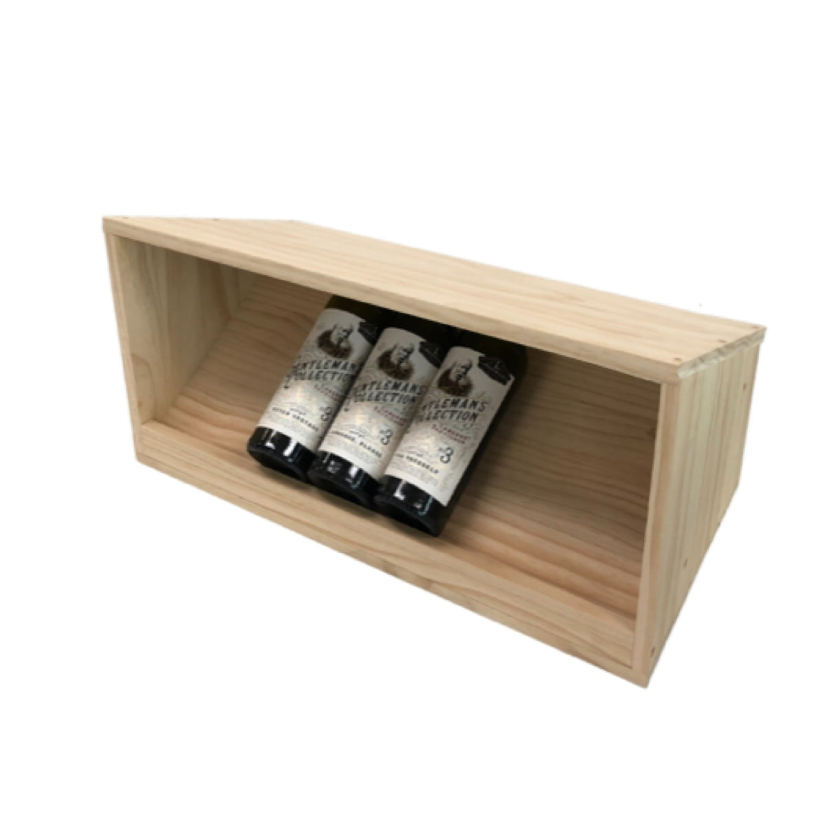 7 Bottle Display Wine Cube