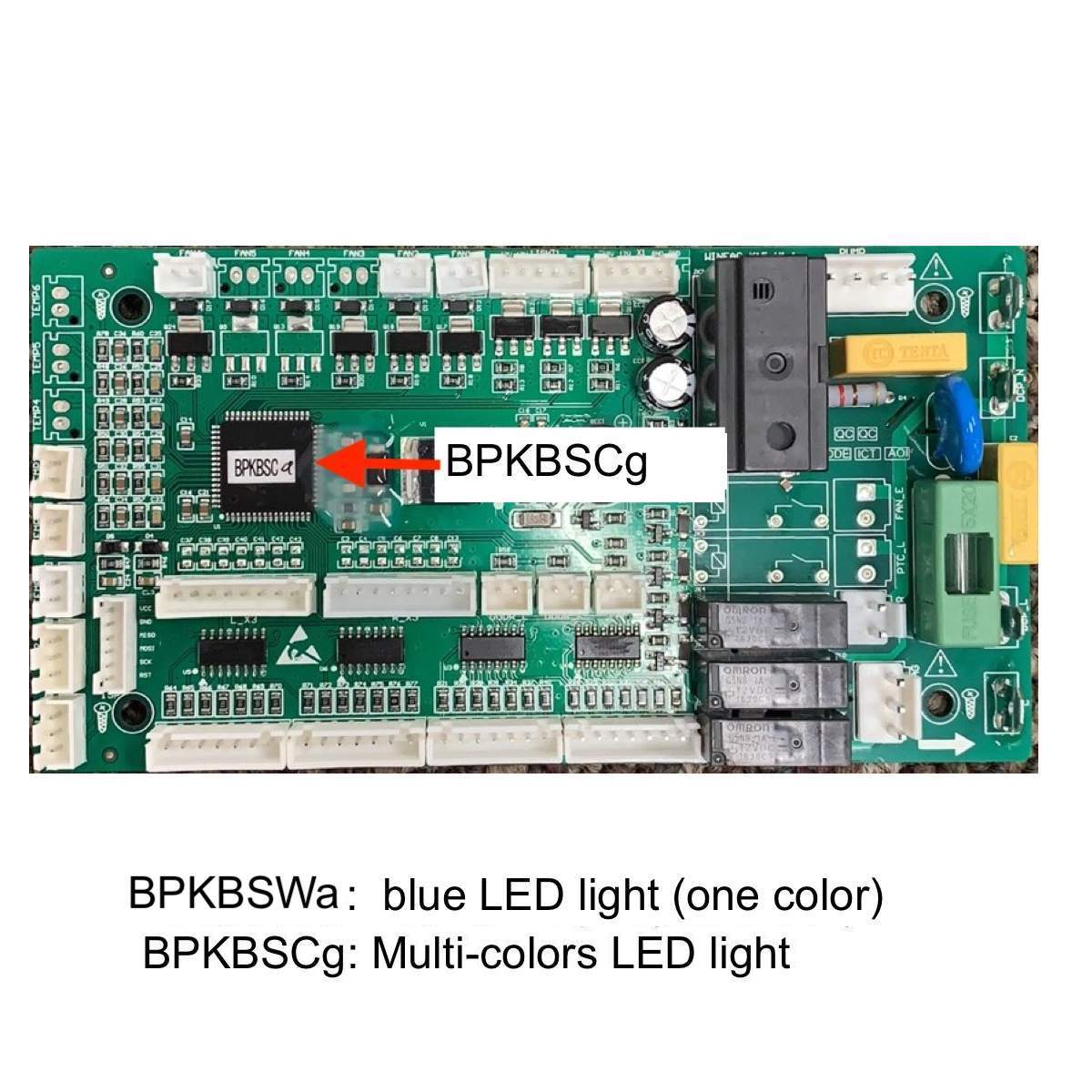 PCB Control Board For Single Zone Refrigerator With Inverter Compressor