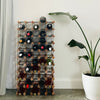 Custom Built Rustic hardwood Wine Rack | Pre-Assembled