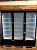 3-Door Display Beverage Cooler Commercial Refrigerator