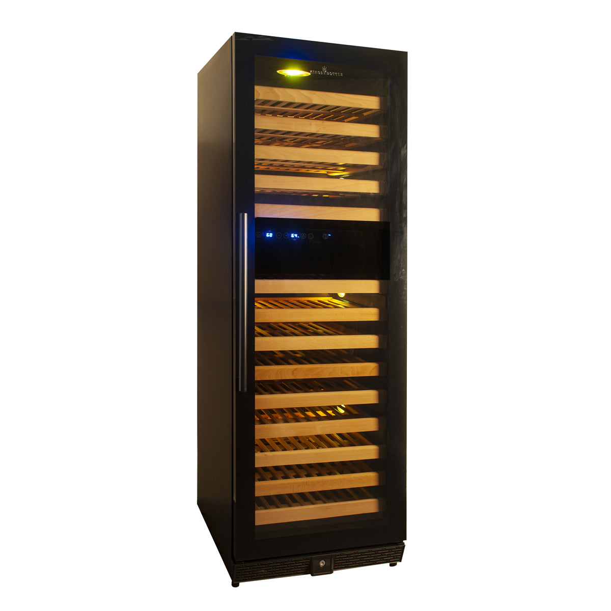 164 Bottle Large Wine Refrigerator With Glass Door