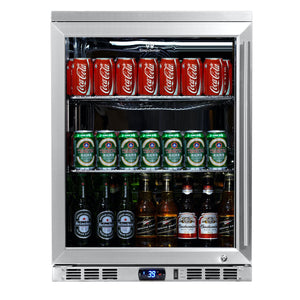 KingsBottle Display Beverage Cooler Commercial Refrigerator G80
