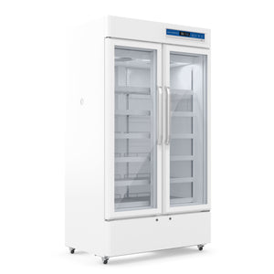 725L Upright Double Door Pharmacy Fridge & Lab Refrigerator