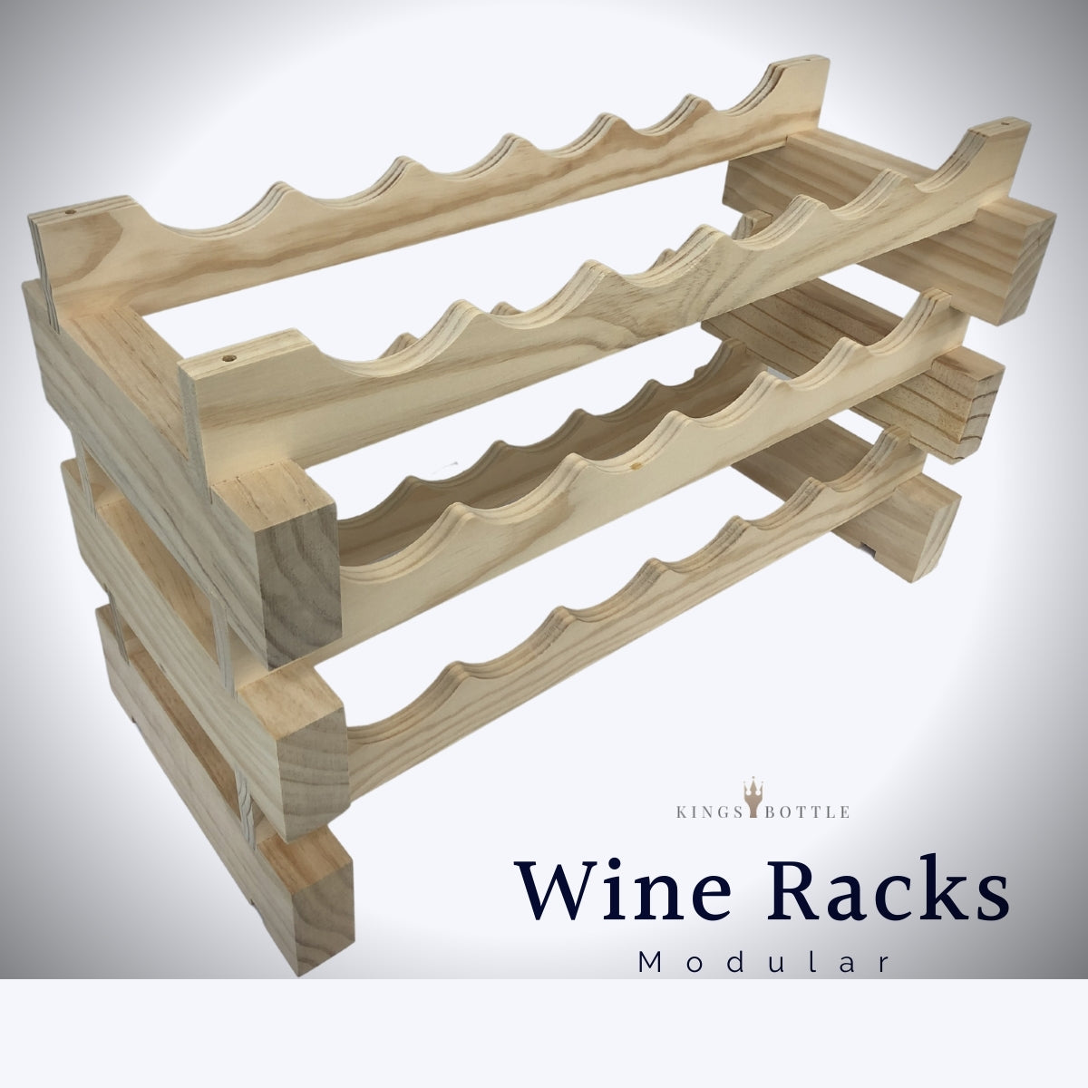 Individual Layers Modular Wine Racks