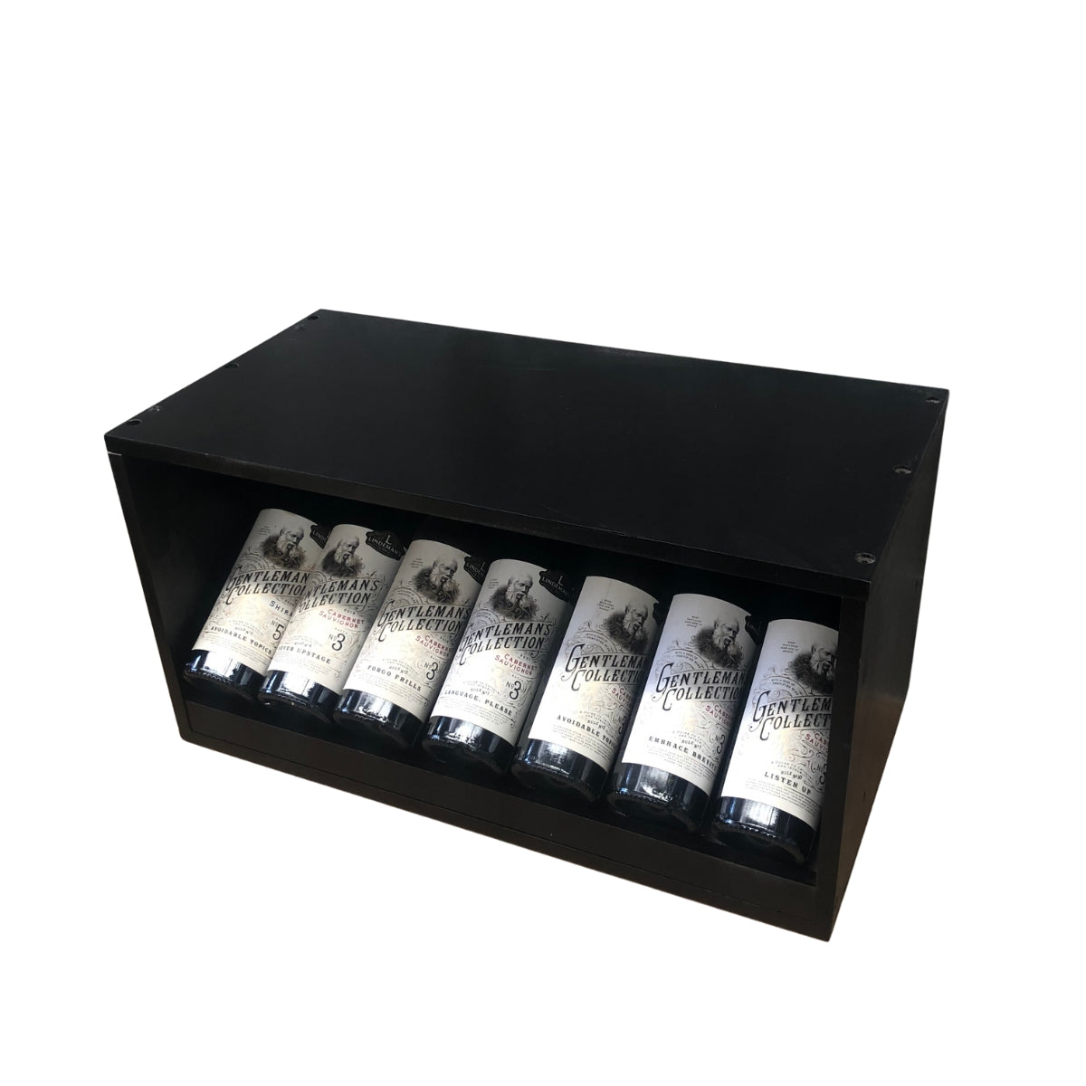 7 Bottle Display Wine Cube