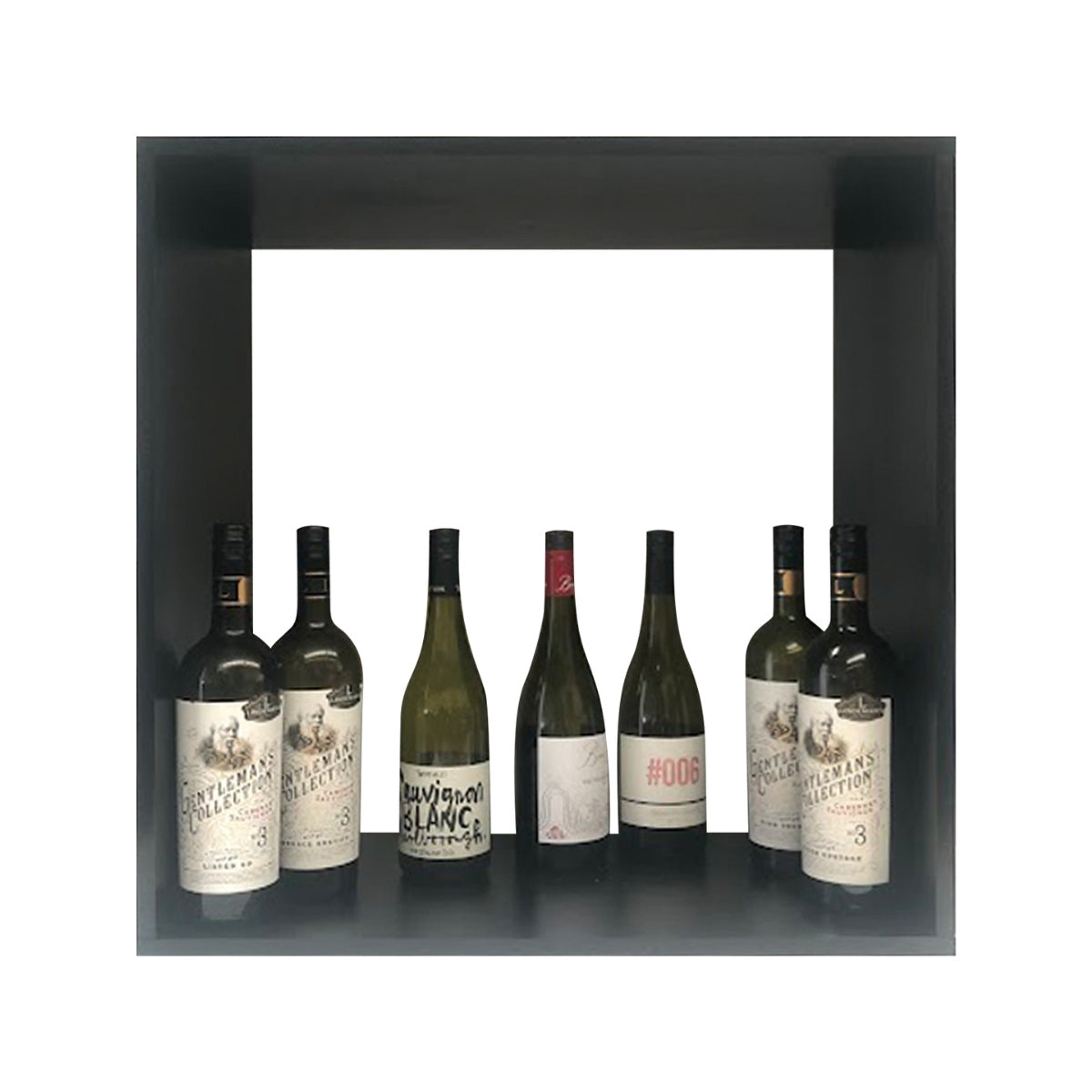 Hollow Inside Wine Cube Storage Box | 18mm Thick