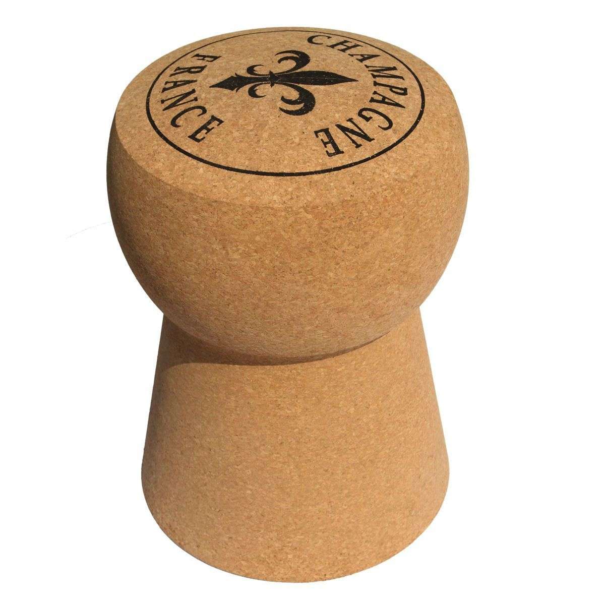 Round Top Champagne Cork Stool Cork Table KBX001R